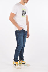 crew-neck T-DIEGOS-K33 t-shirt with front print